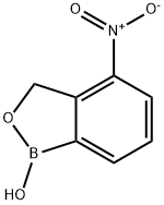 4-nitrobenzo[c][1,2]oxaborol-1(3H)-ol Struktur