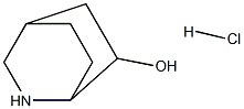 2-Azabicyclo[2.2.2]octan-6-ol hydrochloride Struktur