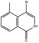 4-bromo-5-methylisoquinolin-1(2H)-one Struktur