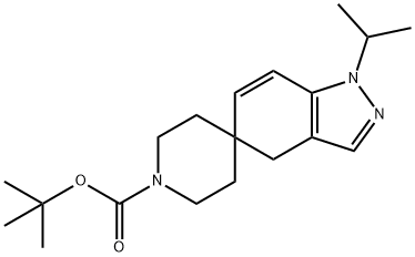 tert-butyl1-isopropyl-1,4-dihydrospiro[indazole-5,4'-piperidine]-1'-carboxylate