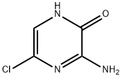 3-amino-5-chloropyrazin-2-ol Struktur