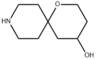 1-oxa-9-azaspiro[5.5]undecan-4-ol hydrochloride Struktur