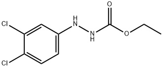 Ethyl 3-(3,4-Dichlorophenyl)carbazate Struktur