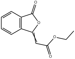 ethyl 2-(3-oxoisobenzofuran-1(3H)-ylidene)acetate Struktur