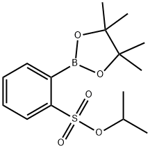 2-(4,4,5,5-TETRAMETHYL-1,3,2-DIOXABOROLAN-2-YL)-BENZENESULFONIC ACID, 1-METHYLETHYL ESTER Struktur