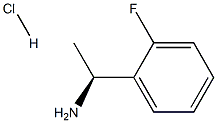 (S)-1-(2-Fluorophenyl)ethanamine hydrochloride Struktur