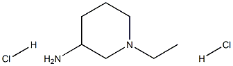 N-Ethyl-3-aminopiperidine.2HCl Struktur