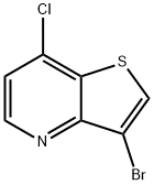 3-bromo-7-chloro-Thieno[3,2-b]pyridine Structure