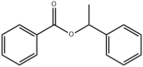 ALPHA-METHYLBENZYL BENZOATE Struktur