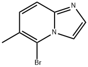 5-bromo-6-methylimidazo[1,2-a]pyridine Struktur