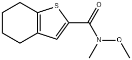 N-methoxy-N-methyl-4,5,6,7-tetrahydrobenzo[b]thiophene-2-carboxamide