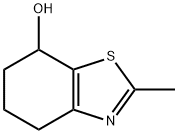 2-methyl-4,5,6,7-tetrahydrobenzo[d]thiazol-7-ol Struktur