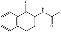 N-(1,2,3,4-tetrahydro-1-oxo-2-naphthalenyl)Acetamide Struktur