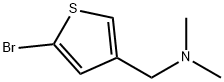 1-(5-bromothiophen-3-yl)-N,N-dimethylmethanamine Struktur