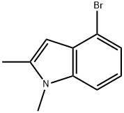 4-溴-1,2-二甲基-1H-吲哚, 1367936-66-0, 結(jié)構(gòu)式