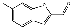 6-Fluorobenzofuran-2-carbaldehyde Struktur