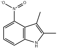 2,3-DIMETHYL-4-NITROINDOLE Struktur