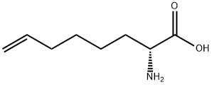 (R)-2-(5'-hexyl) glycine Struktur