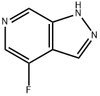 4-fluoro-1H-pyrazolo[3,4-c]pyridine Struktur