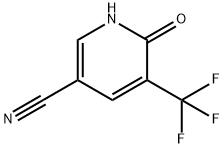 6-羥基-5-(三氟甲基)煙腈, 1379224-88-0, 結(jié)構(gòu)式