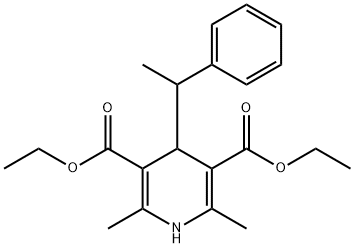 diethyl 2,6-dimethyl-4-(1-phenylethyl)-1,4-dihydropyridine-3,5-dicarboxylate