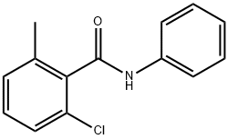 2-Chloro-6-methyl-N-phenylbenzamide Struktur