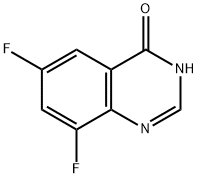 6,8-Difluoroquinazolin-4(1H)-one Struktur