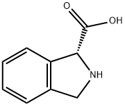 (R)-2,3-Dihydro-1H-isoindole-1-carboxylic acid Struktur