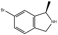 6-Bromo-1-methyl-2,3-dihydro-1H-isoindole Struktur