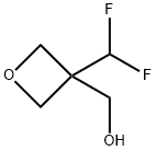 [3-(difluoromethyl)oxetan-3-yl]methanol Struktur