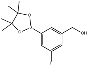 (3-fluoro-5-(4,4,5,5-tetramethyl-1,3,2-dioxaborolan-2-yl)phenyl)methanol|3-氟-5-(羥甲基)苯硼酸頻那醇酯