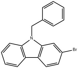 9-Benzyl-2-bromo-9H-carbazole Struktur