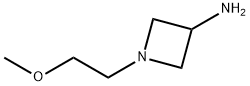 1-(2-methoxyethyl)-3-Azetidinamine Struktur