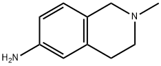 2-methyl-1,2,3,4-tetrahydroisoquinolin-6-amine Struktur