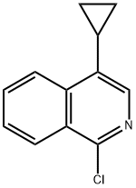 1-chloro-4-cyclopropylisoquinoline Struktur