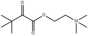 2-Trimethylsilylethyl3,3-Dimethyl-2-Oxobutanoate Struktur