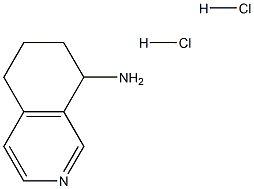 5,6,7,8-Tetrahydro-isoquinolin-8-ylamine dihydrochloride Struktur