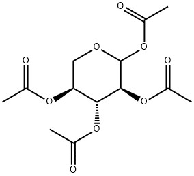 L-Xylopyranose tetraacetate Struktur