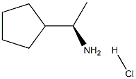 (R)-1-Cyclopentyl-ethylamine hydrochloride Struktur