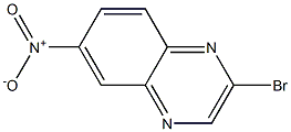 2-Bromo-6-nitroquinoxaline Struktur