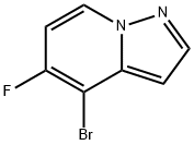 4-Bromo-5-fluoro-pyrazolo[1,5-a]pyridine Struktur