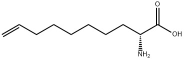 (R)-2-(7'-octenyl) glycine Struktur