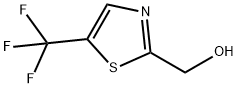 [5-(TRIFLUOROMETHYL)-1,3-THIAZOL-2-YL]METHANOL Struktur