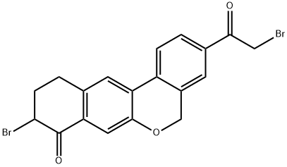 9-Bromo-3-(2-Bromo Acetyl)-10,11-Dihydro-5H-dibenzo(c,g) Chromen-8(9H)-one price.