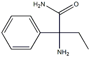 2-amino-2-phenylbutanamide Struktur