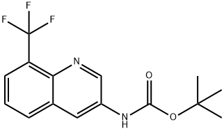 tert-butyl 8-(trifluoromethyl)quinolin-3-ylcarbamate price.