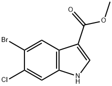 methyl 5-bromo-6-chloro-1H-indole-3-carboxylate