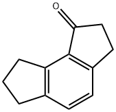 1,2,3,6,7,8-Hexahydroas-Indacen-1-One Struktur