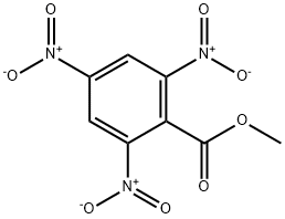 2,4,6-Trinitro-benzoic acid methyl ester Struktur