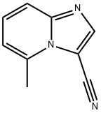 5-Methyl-imidazo[1,2-a]pyridine-3-carbonitrile Struktur